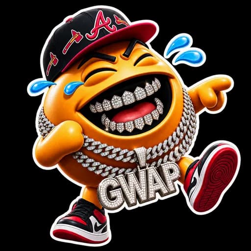 GwapMojis GwapMode 33 sticker: Big Gwap Laugh